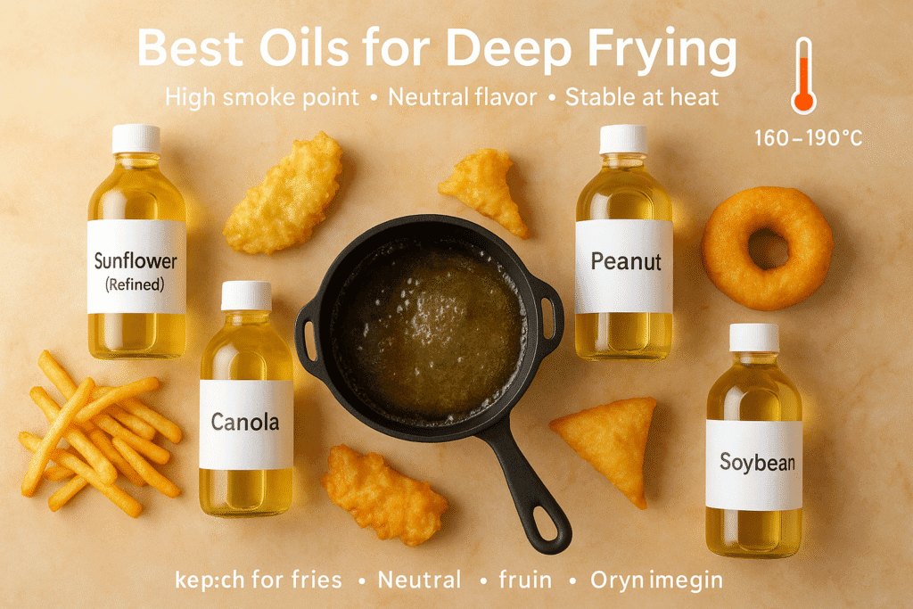 Best oils for deep frying