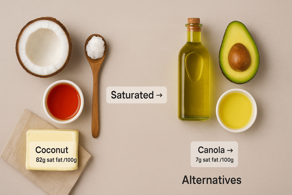 Saturated Fats in Edible oil