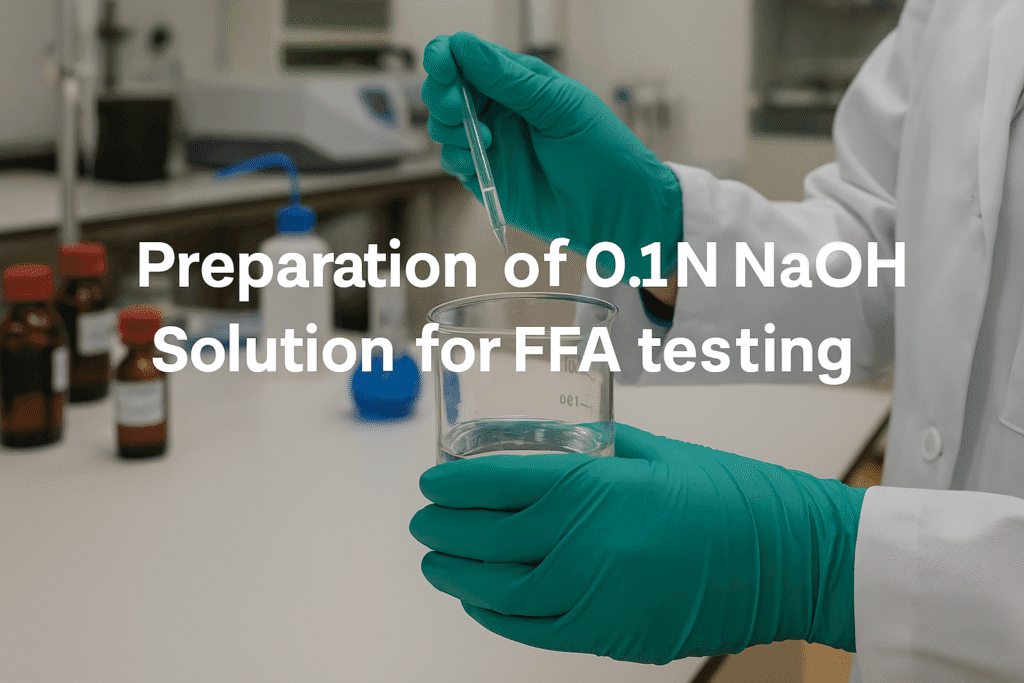 Preparation of 0.1N NaOH