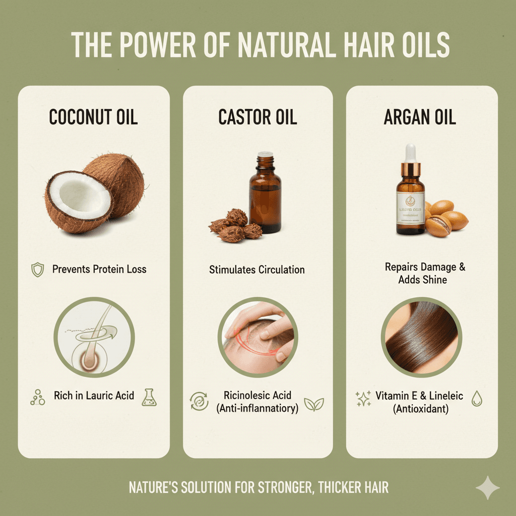 Best Oils for hair growth