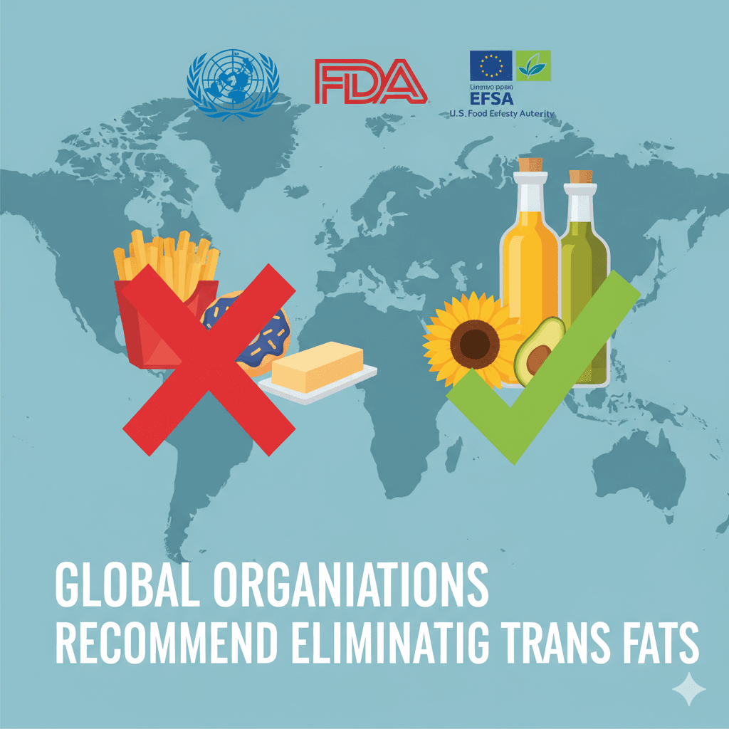 Trans fat, Global organization