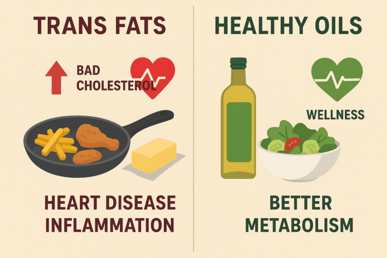 Trans fats in cooking oil