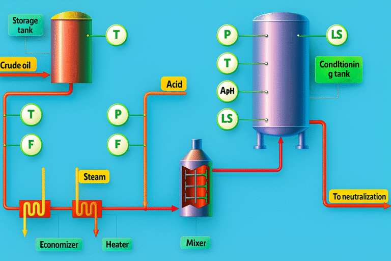 acid degumming process