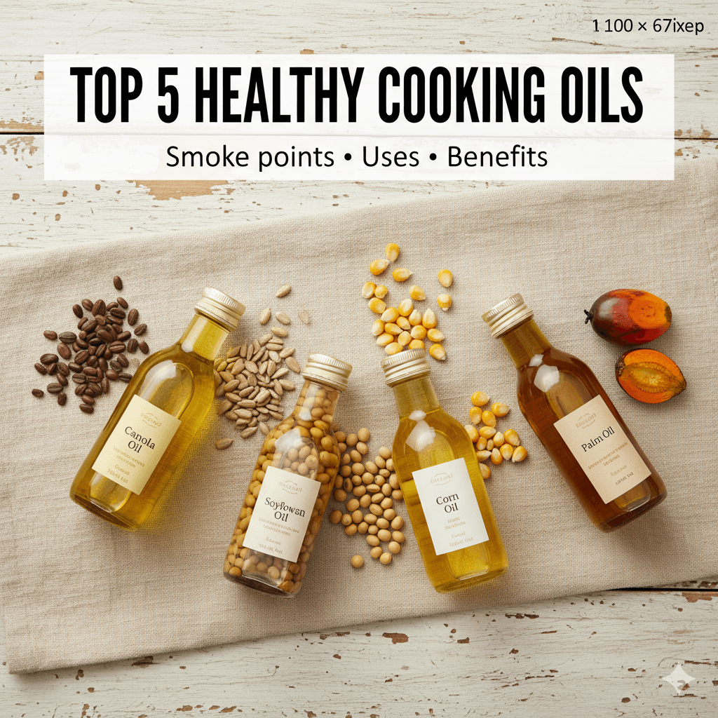 healthy oils for cooking