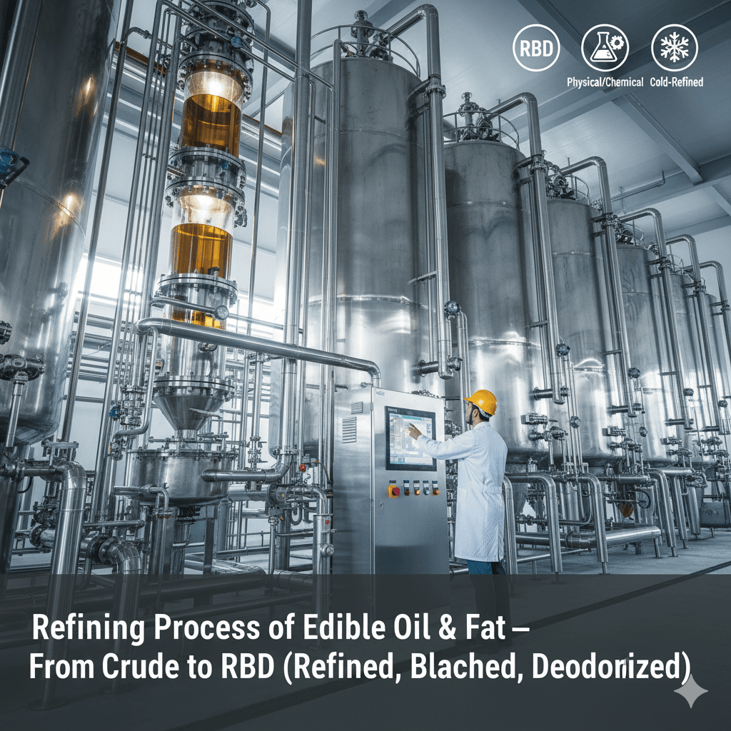 refining of cooking oils