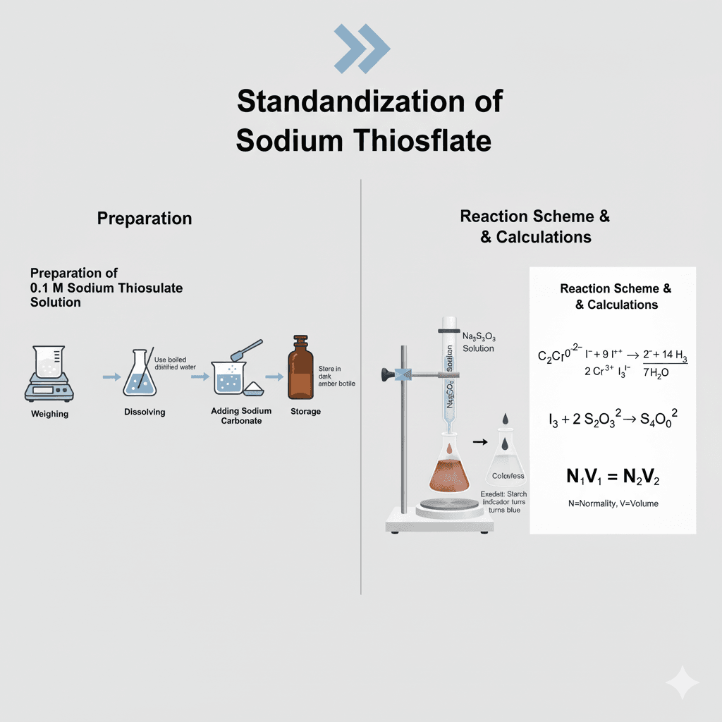 Standardization of Sodium thiosulfate