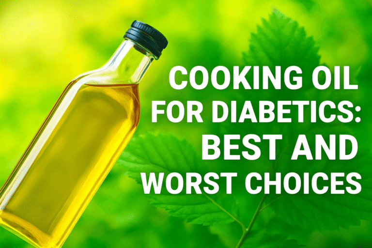 Best cooking oil for diabetics