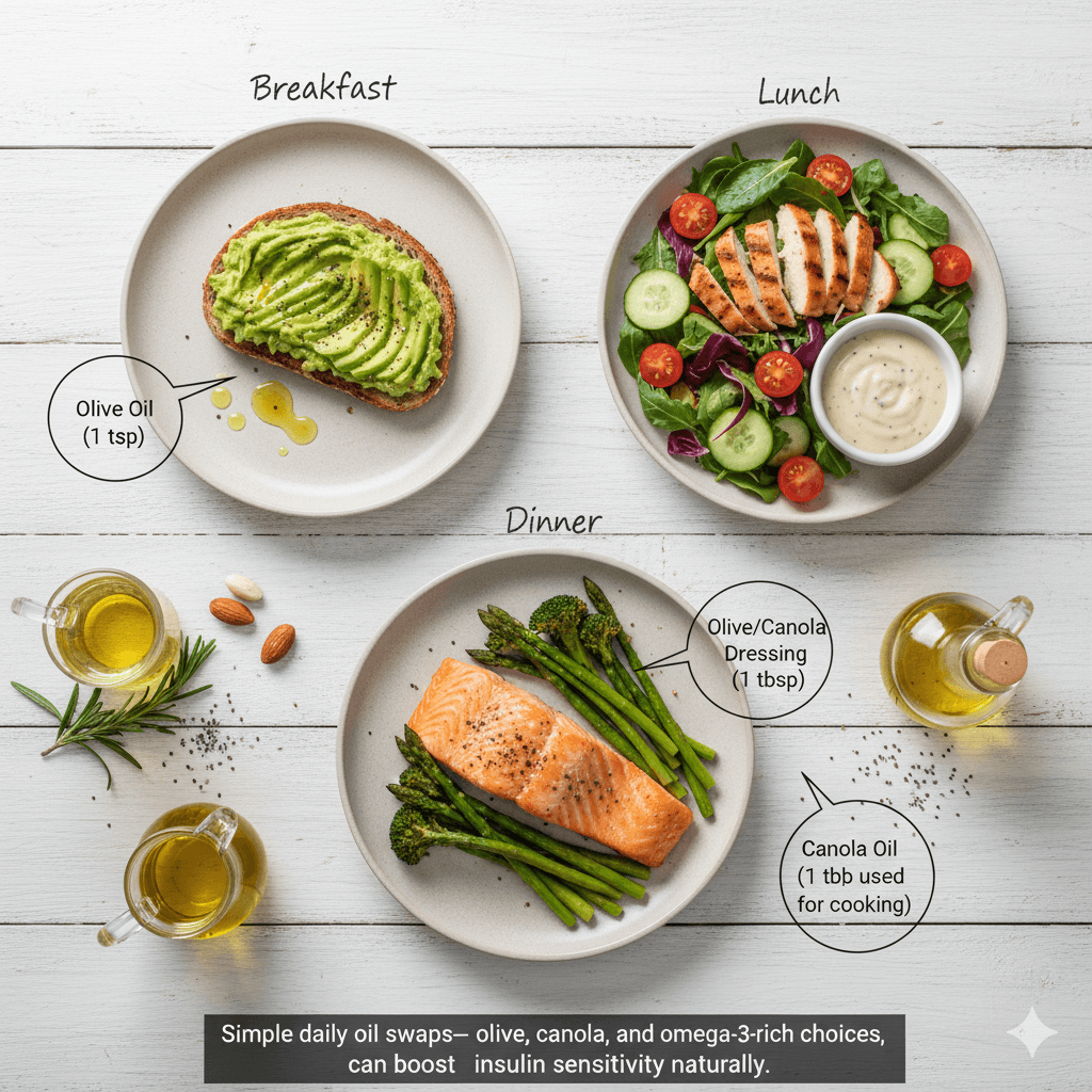 Best Cooking Oils for Insulin Sensitivity