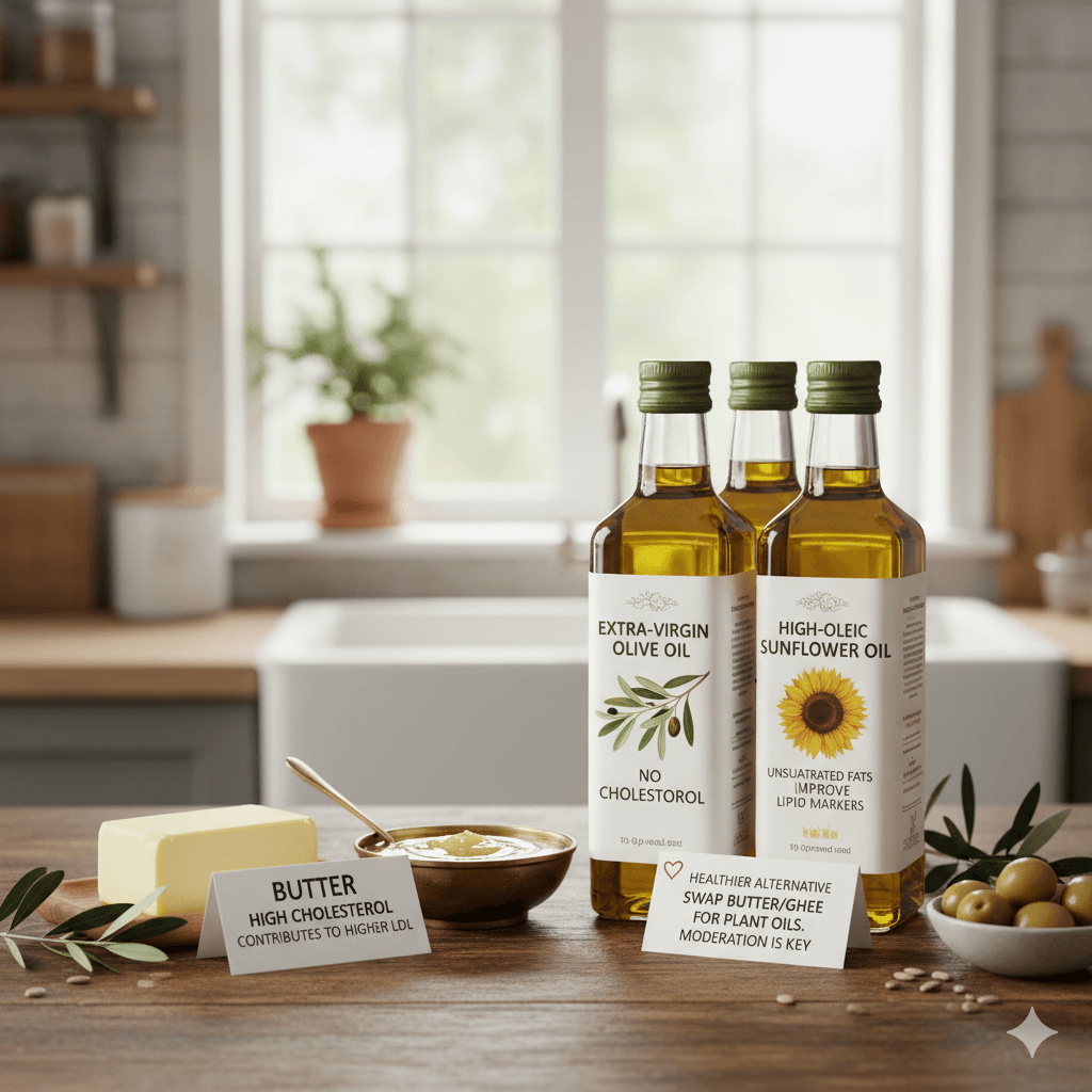 Ghee vs Oils vs butter