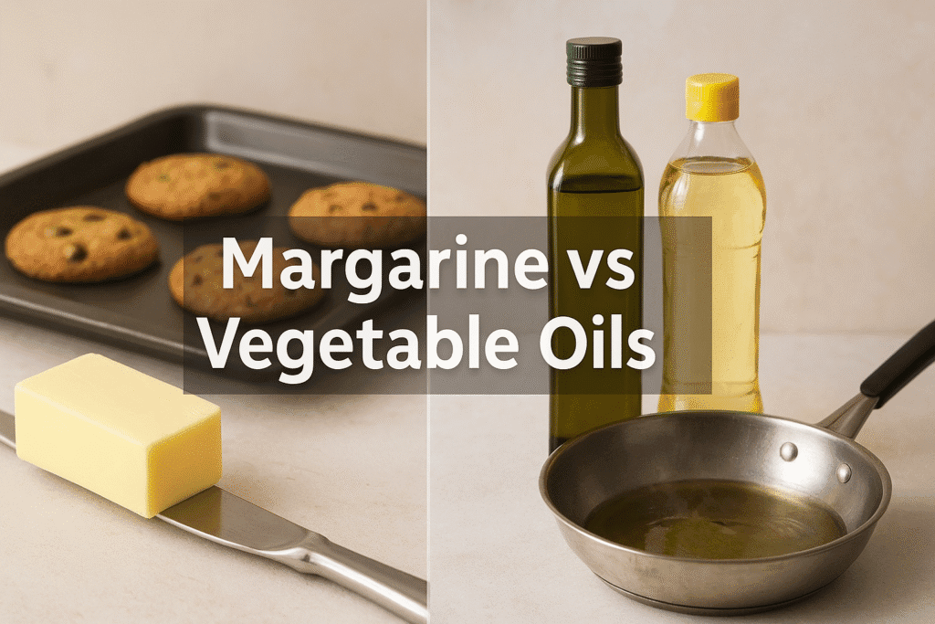 Margarine vs vegetable oils