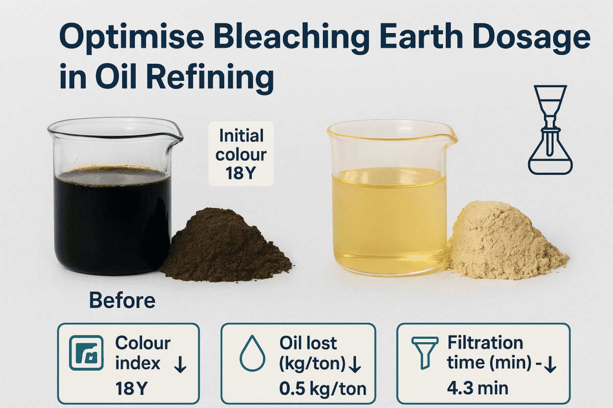 Optimise Bleaching Earth Dosage